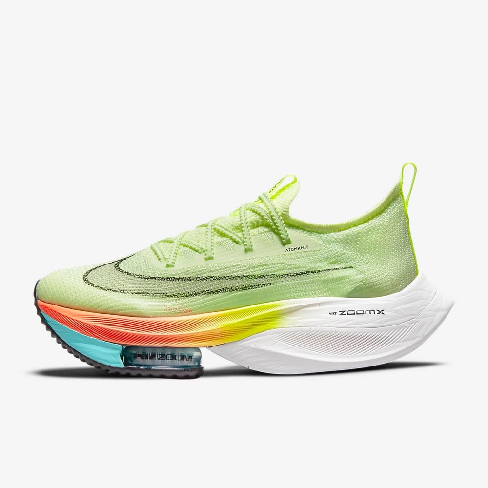 Nike women’s air zoom alphafly next % flyknit barely volt hyper size 8
